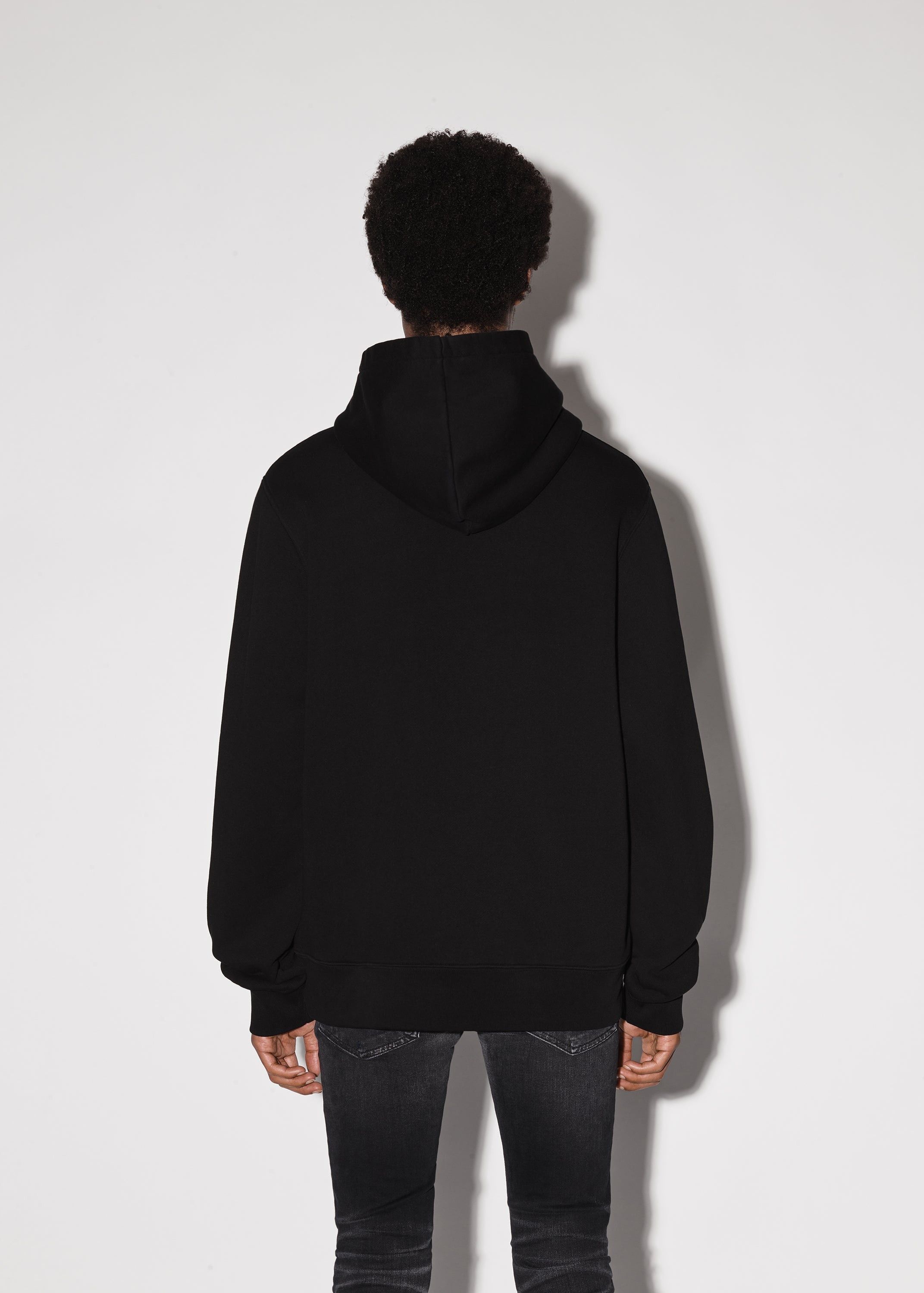 Amiri o1w1db11224 Embroidery Hoodie in Black Size US L / EU 52-54 / 3 - 4 Thumbnail