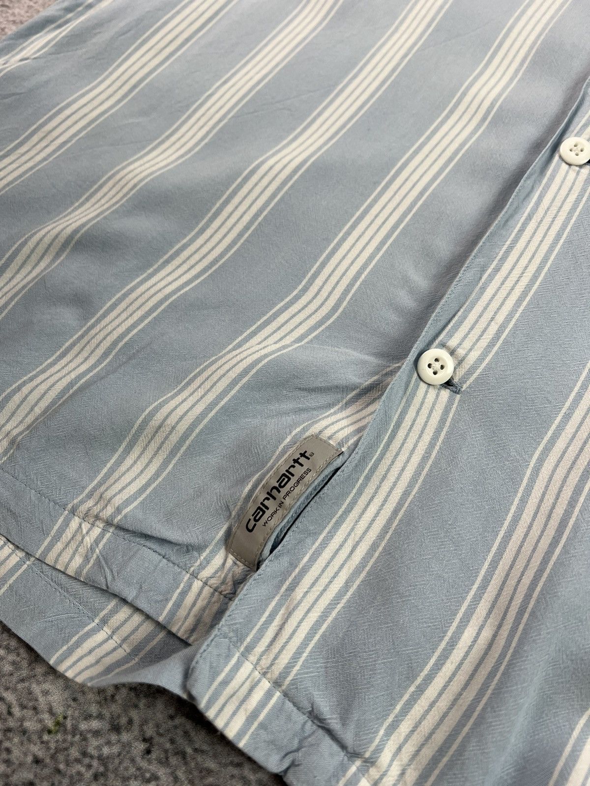 Carhartt Carhartt short sleeve striped shirt Size US L / EU 52-54 / 3 - 10 Thumbnail