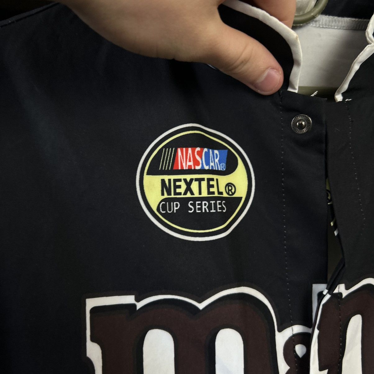 NASCAR Vintage Nascar M&Ms Racing Big logo Light jacket size L Size US L / EU 52-54 / 3 - 4 Thumbnail