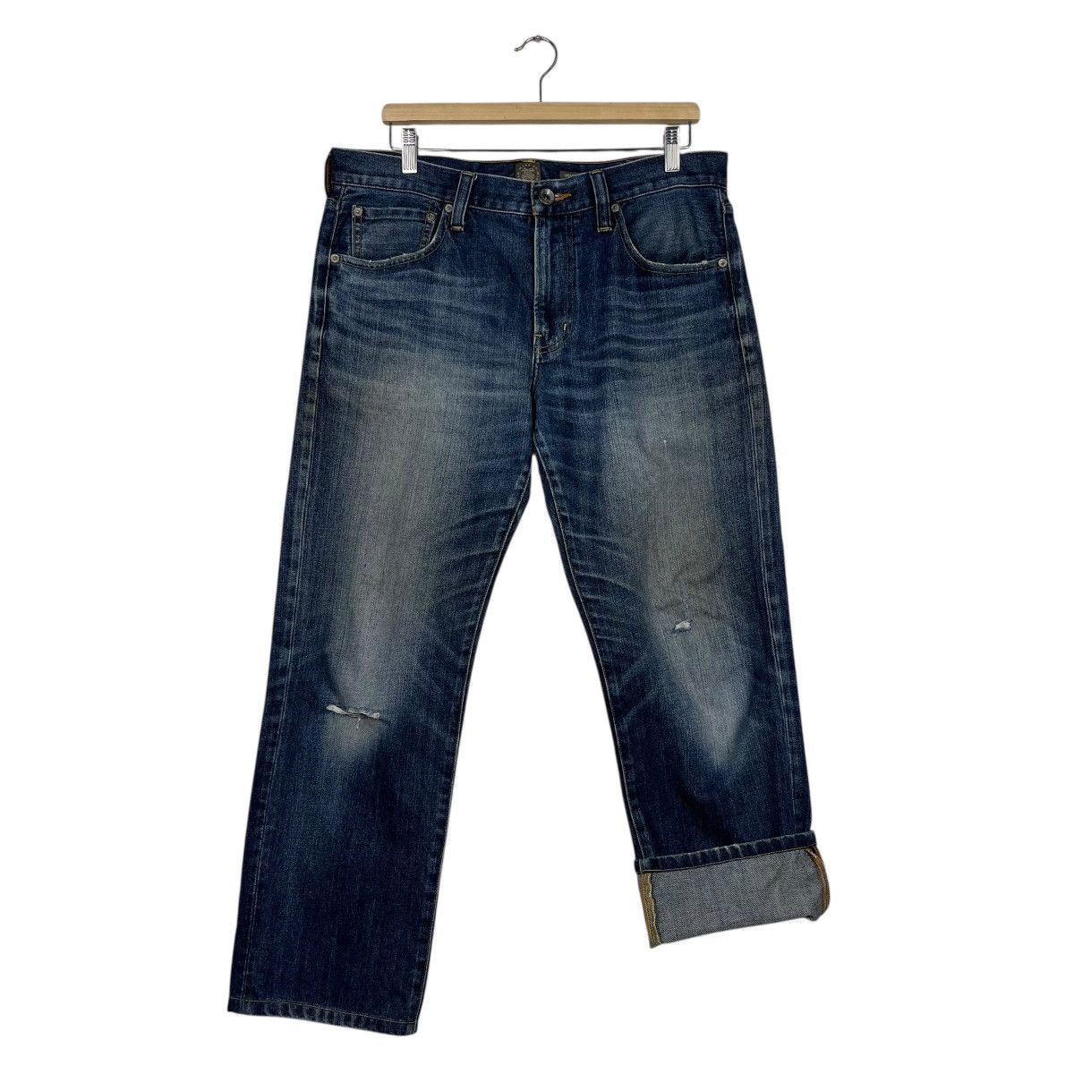 Kaihara Denim Vintage Kaihara Denim Back Number Denim Jeans Size US 34 / EU 50 - 11 Thumbnail