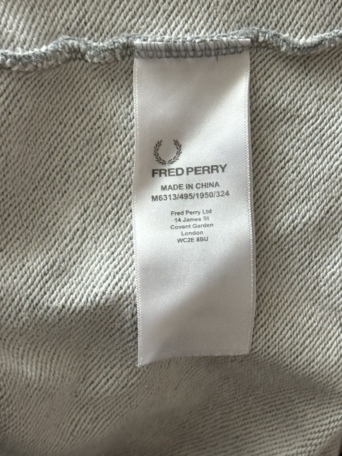 Designer × Fred Perry Fred Perry S gray sweatshirt jumper pullover long sleeve Size US S / EU 44-46 / 1 - 9 Thumbnail
