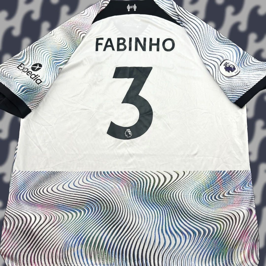 Nike Nike Liverpool 2022 2023 Away Fabinho Mens Football Jersey 2XL Shirt Mens Sports Football Nike Adult Shirt Size US XXL / EU 58 / 5 - 1 Thumbnail