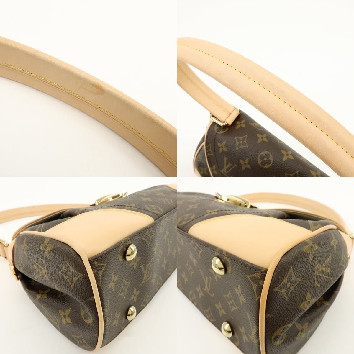 Louis Vuitton Louis Vuitton Monogram Beverly MM Shoulder Bag Coated Canvas Size ONE SIZE - 4 Thumbnail