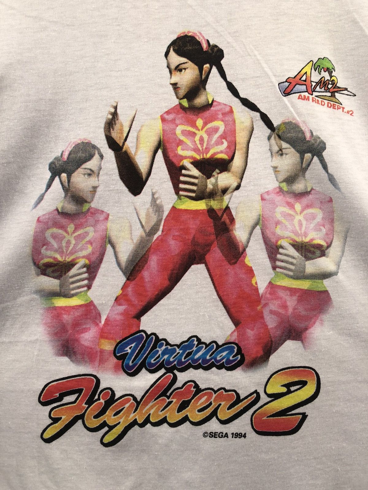 Anime Vintage Anime Virtua Fighter 2 Promo Tee X SEGA 1984 Tshirt Size US M / EU 48-50 / 2 - 4 Thumbnail
