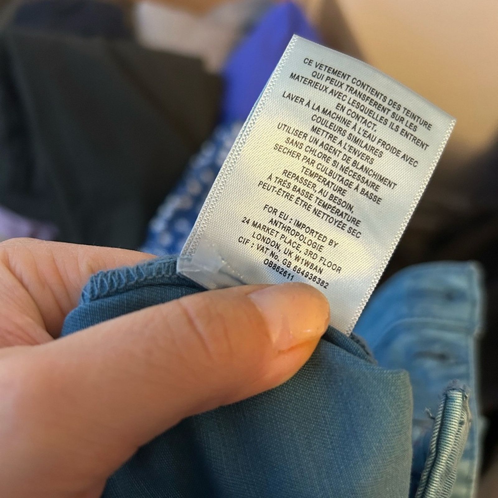 Anthropologie Anthropologie Pilcro & The Letterpress Teal Chino Skirt Size 28" / US 6 / IT 42 - 3 Thumbnail