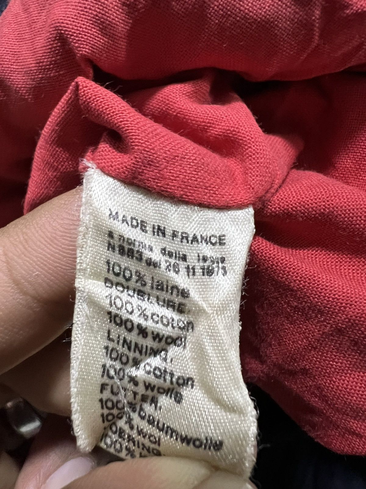 Lacoste Vintage 70s Chemise Lacoste Wool Jacket Made In France Size US XL / EU 56 / 4 - 7 Thumbnail