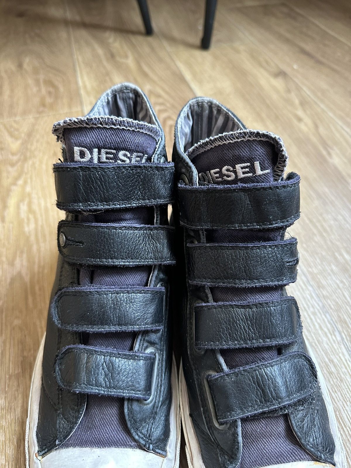 Diesel Diesel Leather high shoes Size US 10 / IT 40 - 4 Thumbnail