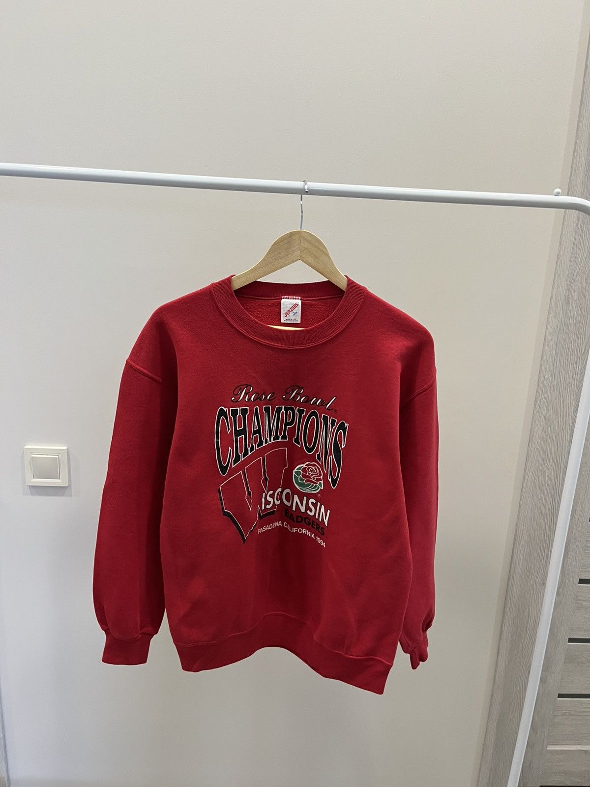 Vintage Vintage 1994 Rose Bowl Wisconsin Badgers Made in USA Size US L / EU 52-54 / 3 - 2 Thumbnail