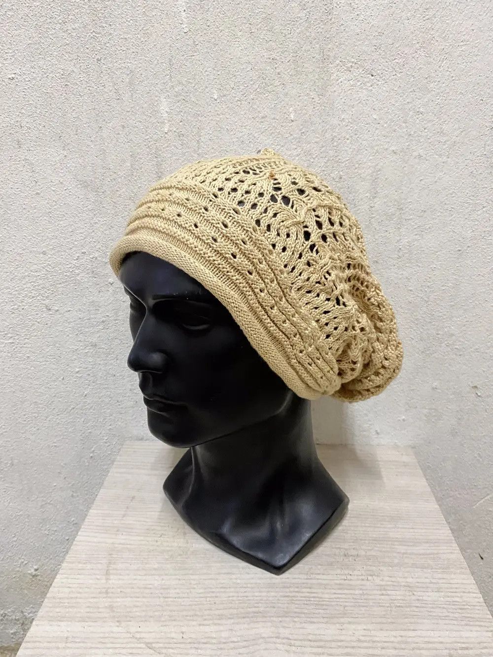 Japanese Brand × Vintage Japanese Brand Knit Beanie Hat Size ONE SIZE - 2 Thumbnail