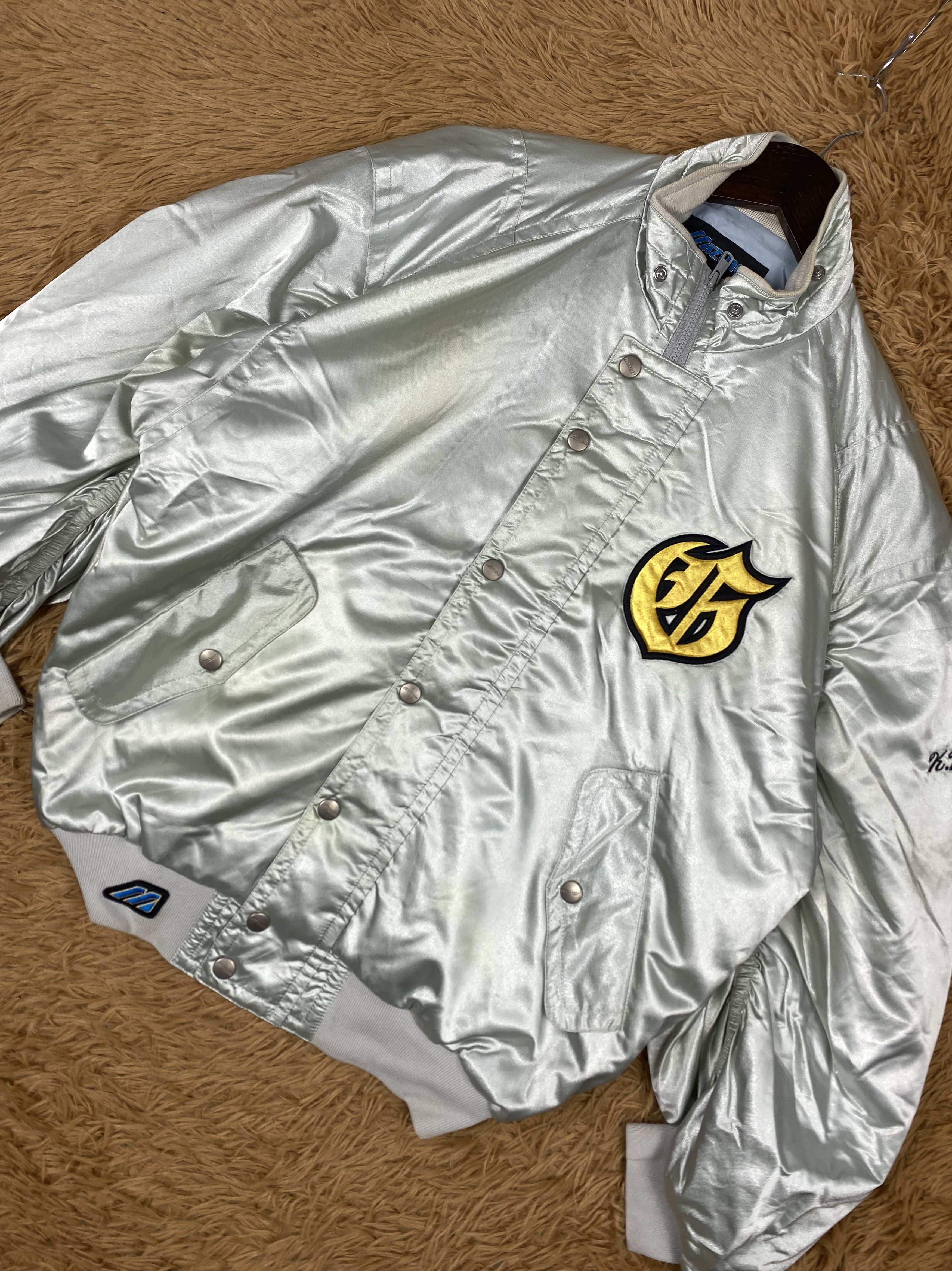 Mizuno Vintage Mizuno Bombers Jacket DJ0677 Size US M / EU 48-50 / 2 - 2 Thumbnail