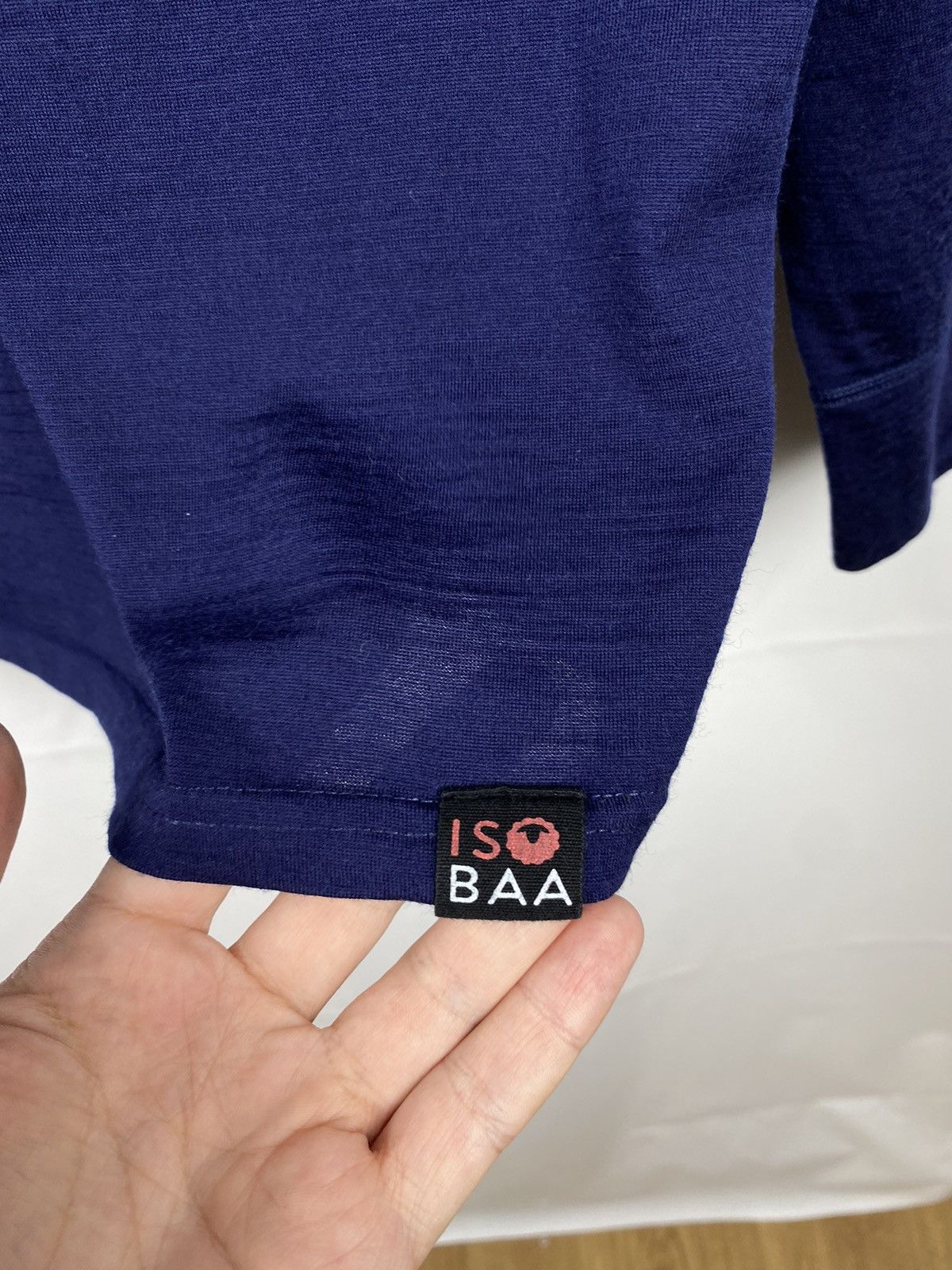 Designer Isobaa Superfine Merino Wool 1/2 Zip Pullover size XXL Size US XXL / EU 58 / 5 - 8 Thumbnail