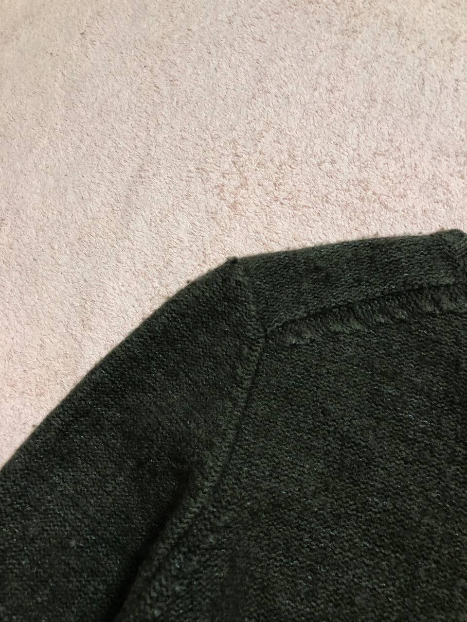 Barbour BARBOUR Dark Green Knit Crewneck Pullover Sweater Size US XL / EU 56 / 4 - 17 Thumbnail