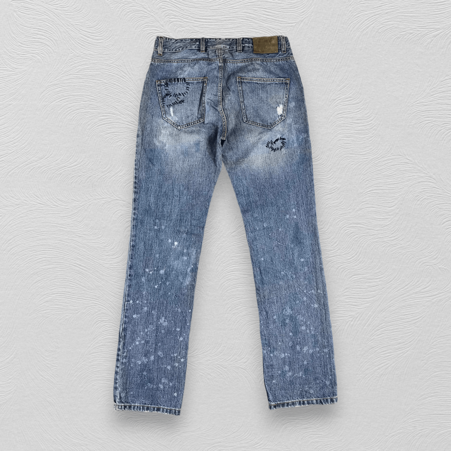 Japanese Brand Red Wing Jeans Faded Blue Denim KJ1248 Size US 32 / EU 48 - 2 Thumbnail