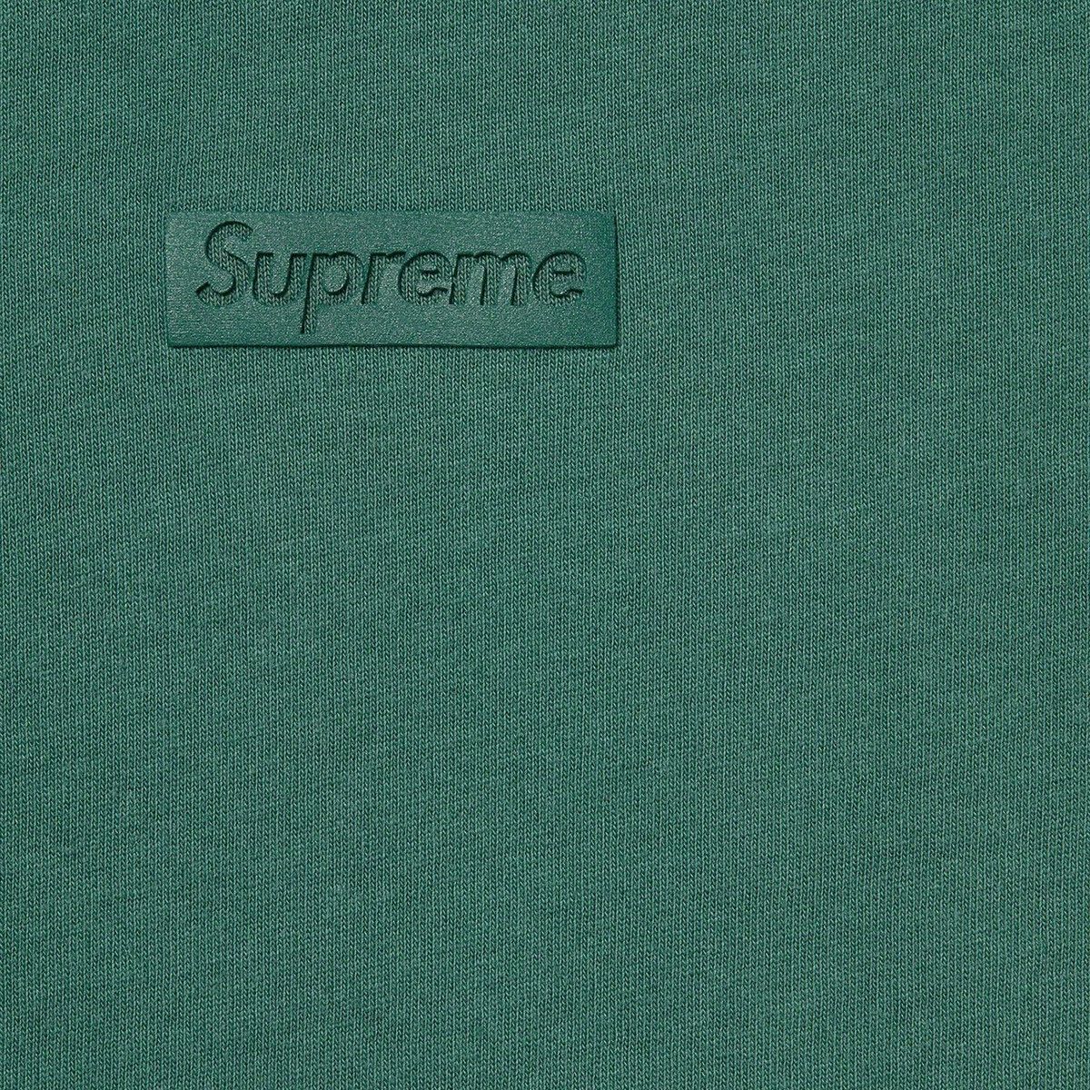 Supreme HiGH DENSiTY SMALL BOX LOGO S/S TOP TEE AQUA QUiET LUXURY Size US M / EU 48-50 / 2 - 2 Thumbnail