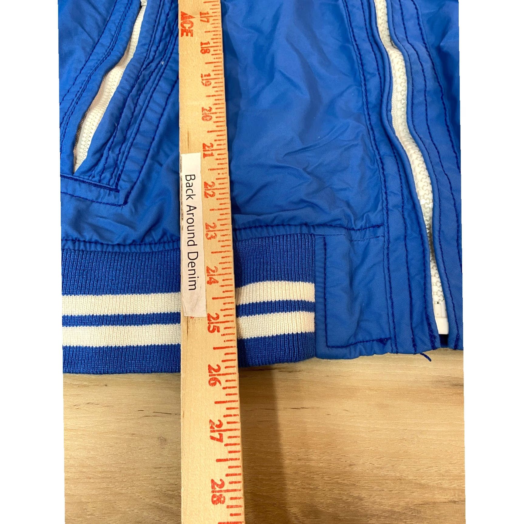 Abercrombie & Fitch Abercrombie Fitch Jacket Mens XL Blue Lightweight Windbreaker ZIP Stand-Up Collar Zipper Pockets Size US XL / EU 56 / 4 - 5 Thumbnail