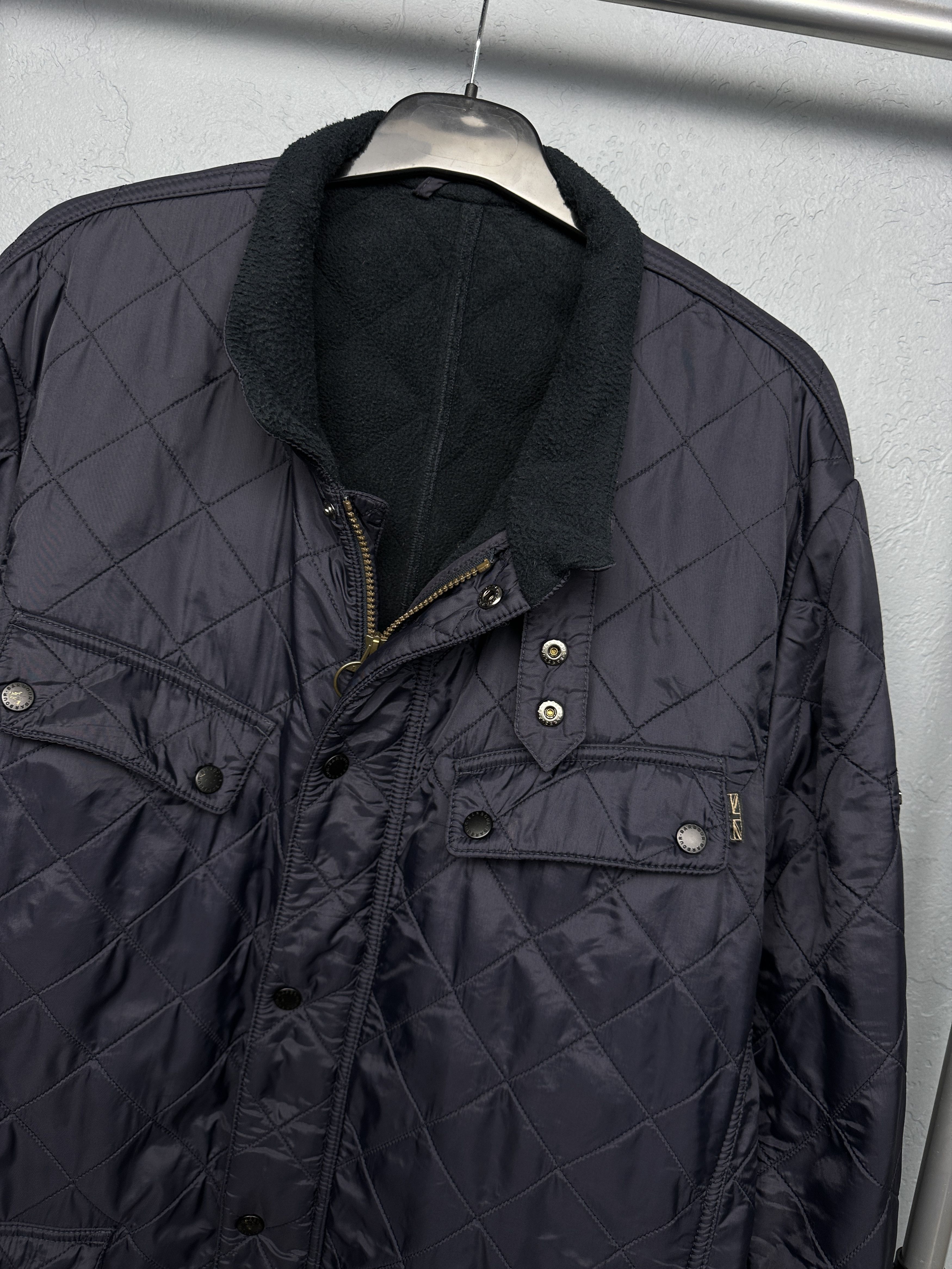 Barbour Barbour International Mens Ariel Polarquilt Quilted Jacket Size US XXL / EU 58 / 5 - 2 Thumbnail