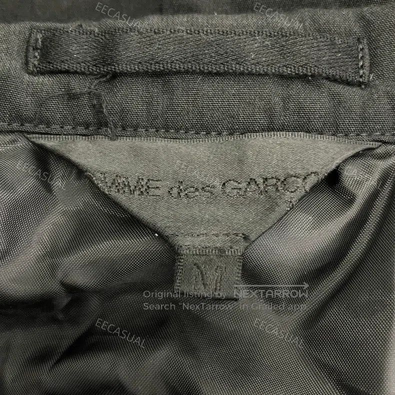 Comme des Garcons Comme Des Garcons Black Polyester Crepe Long Jacket Size M / US 6-8 / IT 42-44 - 5 Thumbnail