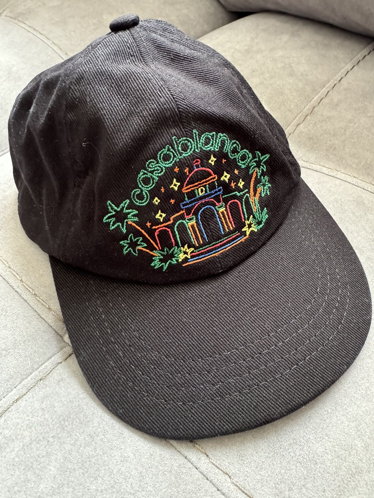 CASABLANCA cap hat sizes in photos by tape measure