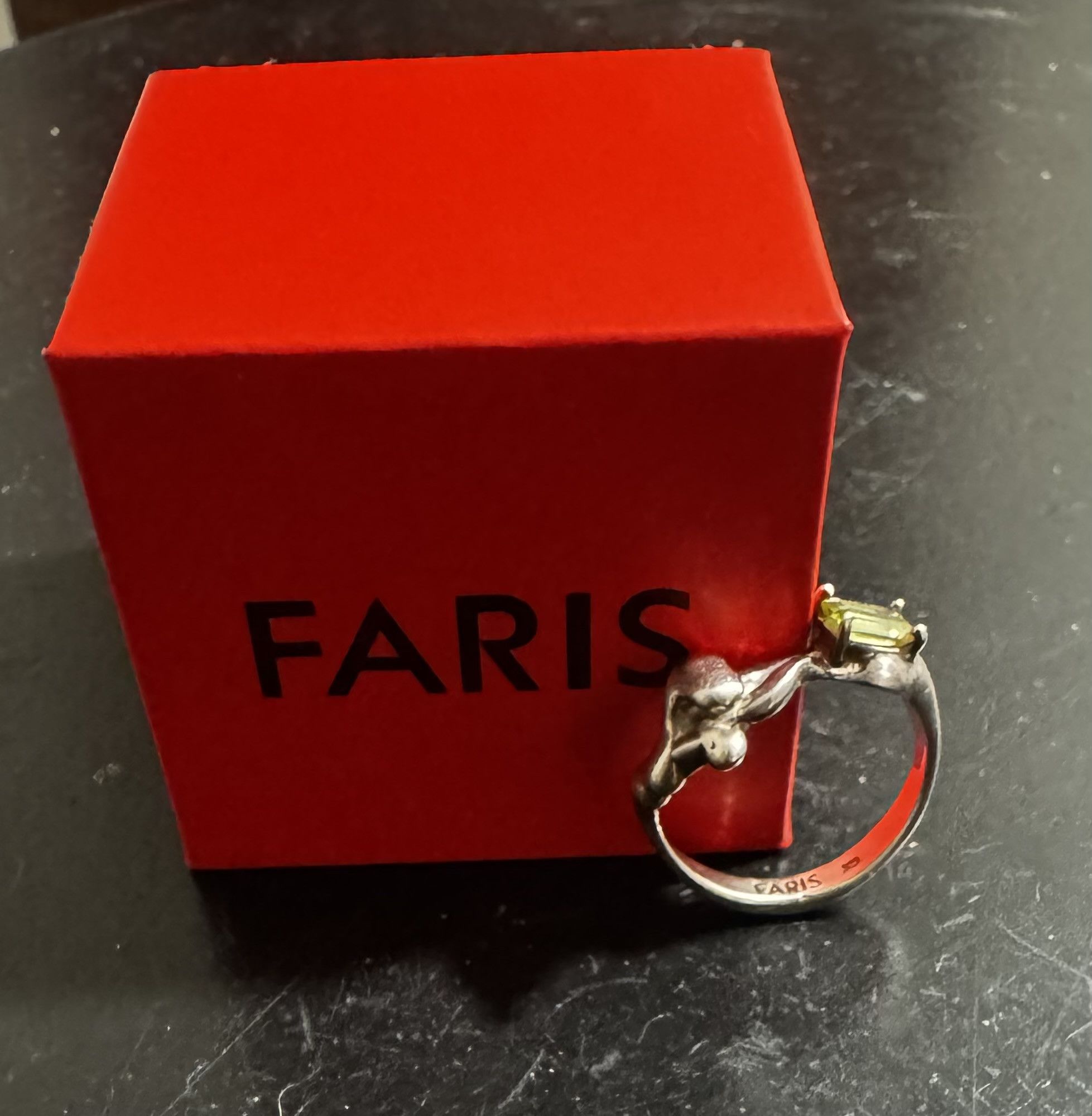 Other Faris Lava Gem Ring Size ONE SIZE - 1 Thumbnail
