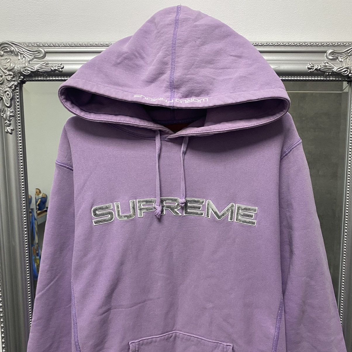 Supreme vintage Supreme Hoodie big logo Size US M / EU 48-50 / 2 - 2 Thumbnail