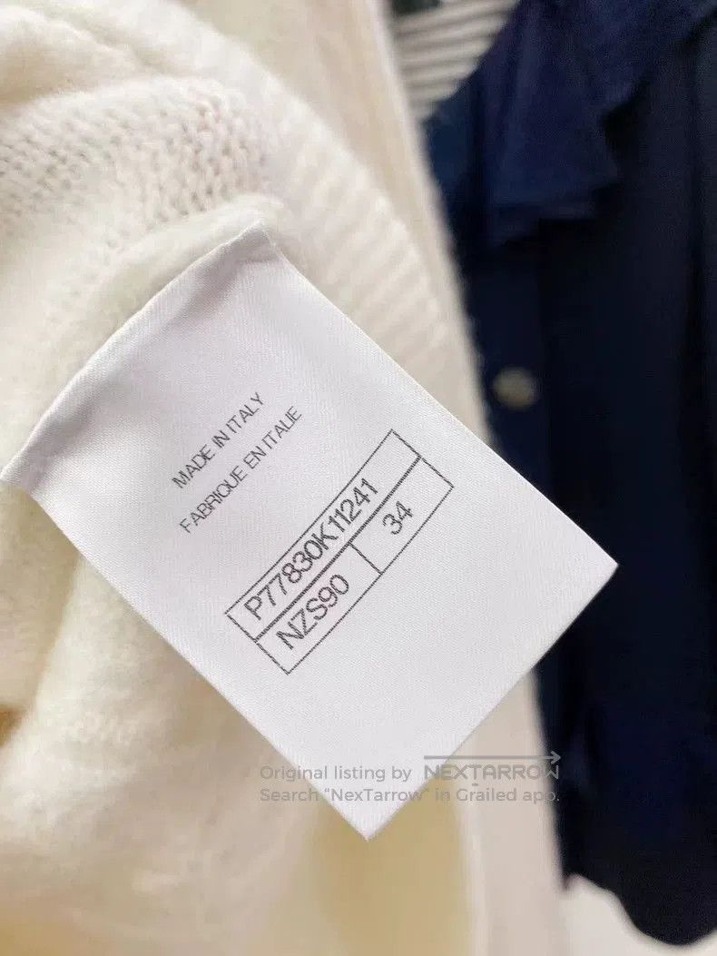 Chanel Chanel Ski Series CC Cable Knit Sweater. Size US XS / EU 42 / 0 - 6 Thumbnail