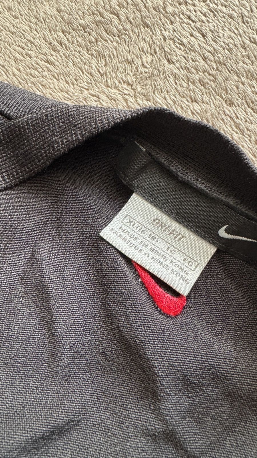 Japanese Brand Nike Swoosh Y2K Vintage Crazy cropped tan bolero jacket Size XL / US 12-14 / IT 48-50 - 3 Thumbnail