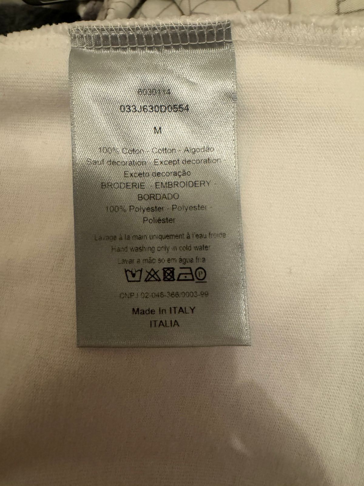 Dior Dior Bee logo T-shirt Size US M / EU 48-50 / 2 - 3 Thumbnail
