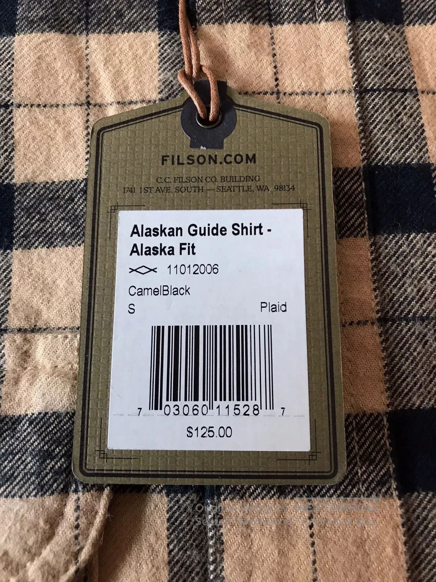 Filson Filson 11012006 Heavy Flannel Work Shirt. Size US S / EU 44-46 / 1 - 8 Thumbnail