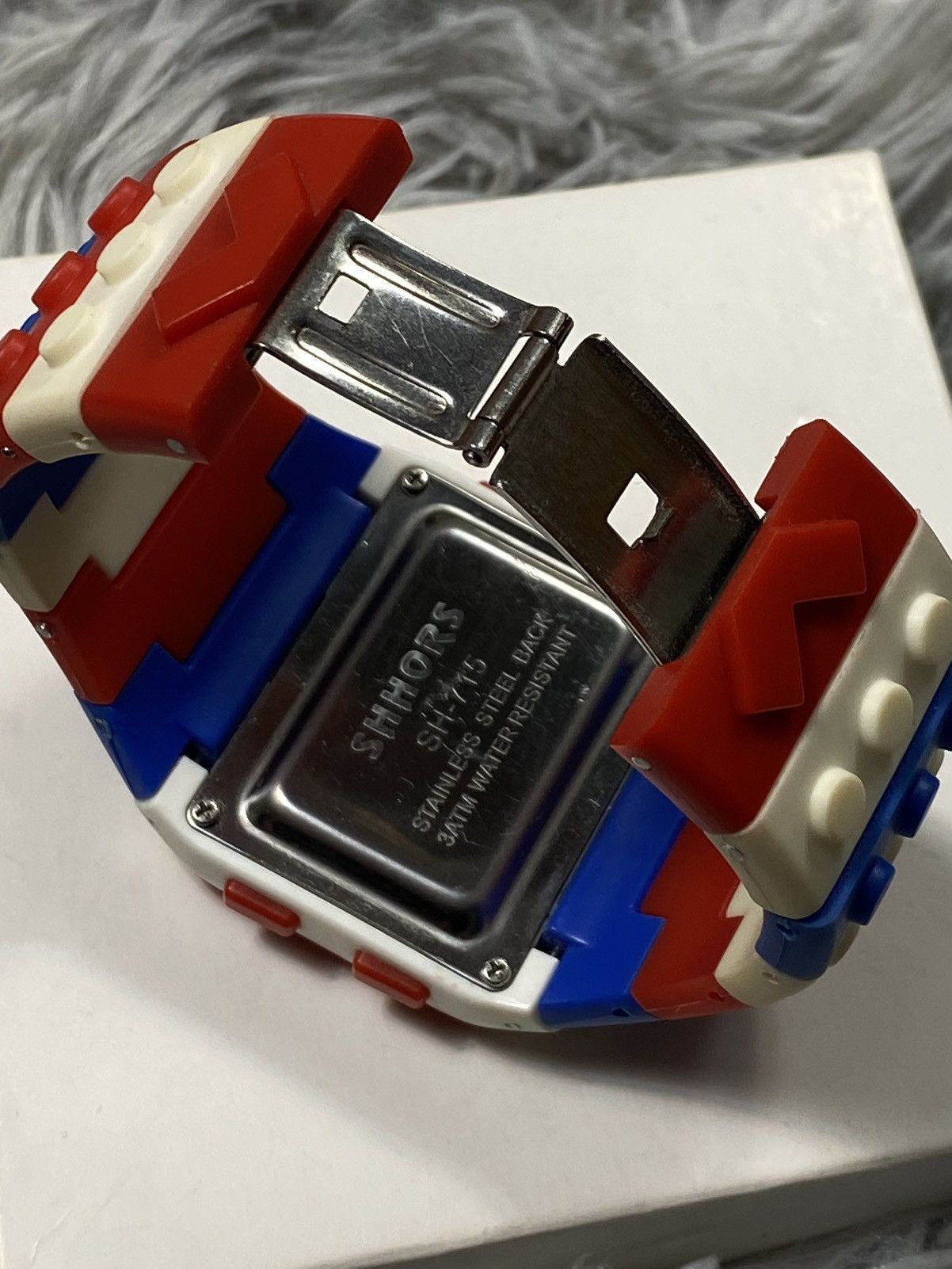 LEGO SHHORS Digital Watch Retro Lego Style | Japanese Brand Size ONE SIZE - 12 Thumbnail