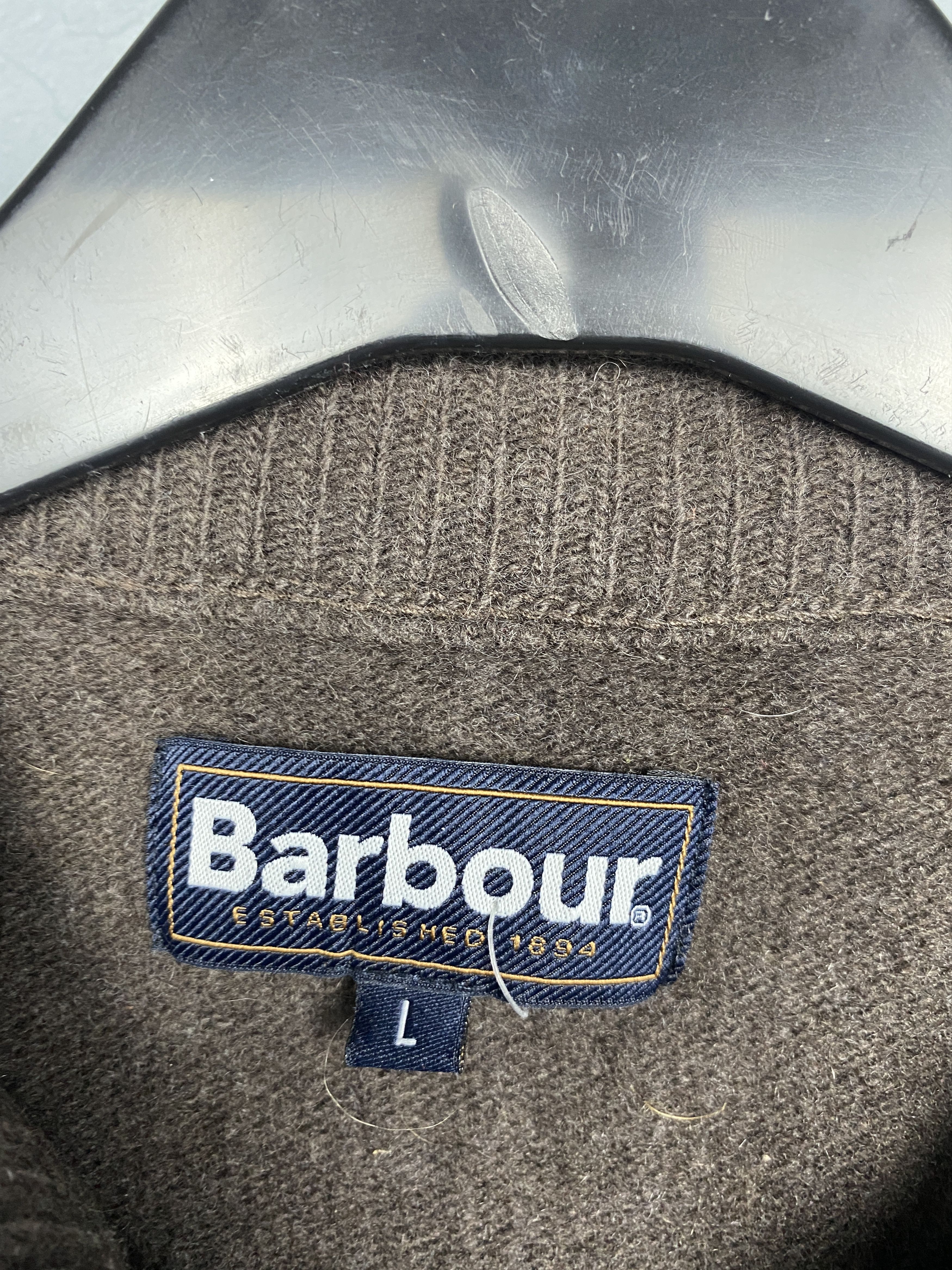 Barbour Barbour Vintage Quarter Zip Wool Knit Mens Sweater Size US L / EU 52-54 / 3 - 5 Thumbnail
