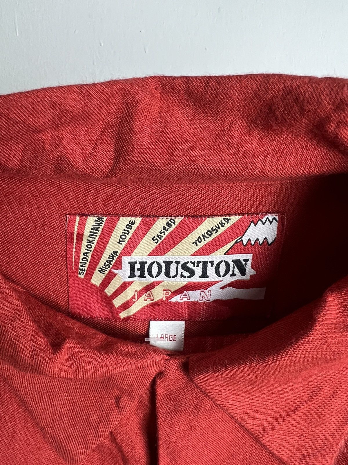 Toyo Enterprises × Vintage Vintage 1990s Houston Japan Lucky 7th Rayon Shirts Size US L / EU 52-54 / 3 - 5 Thumbnail