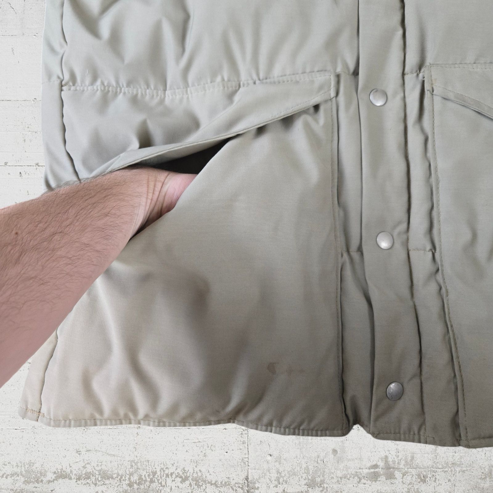 Vintage 70s Tan Goose Down USA Made Puffer Jacket Size Large Size US L / EU 52-54 / 3 - 5 Thumbnail