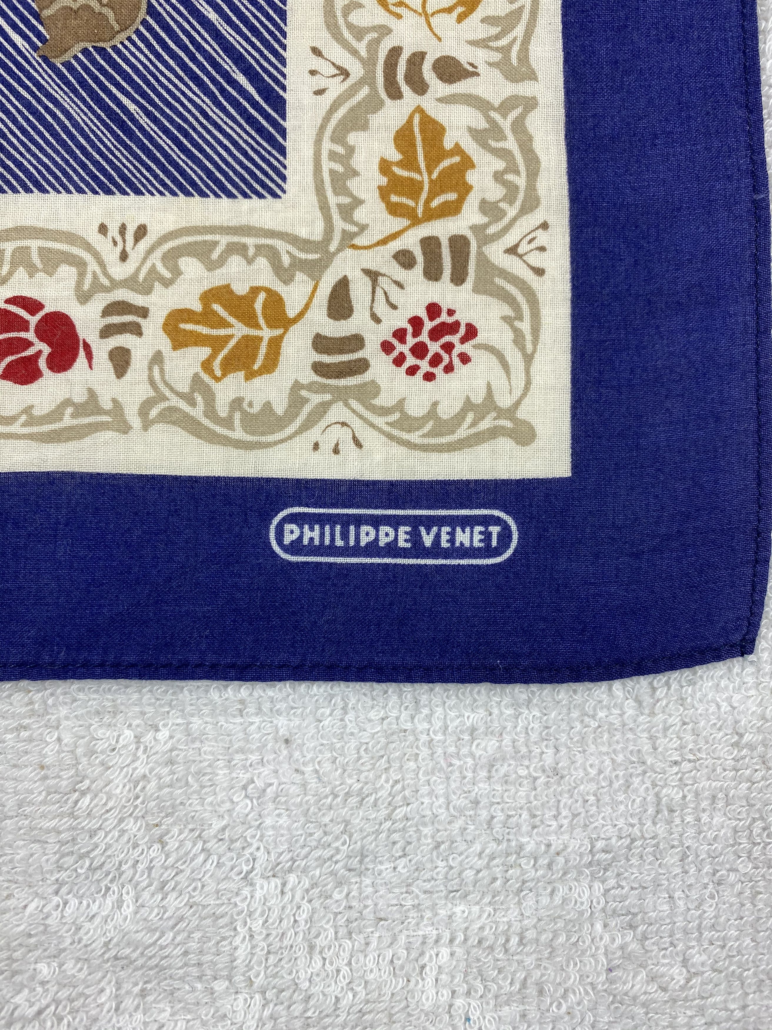 Vintage Philippe Venet Handkerchief / Bandana / Neckerchief Size ONE SIZE - 5 Thumbnail