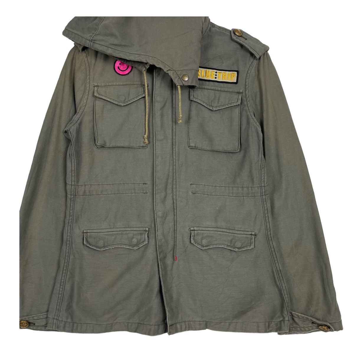 Beauty Beast × Hysteric Glamour × Japanese Brand 💥BLUE TRIP JAPAN MILITARY FIELD JACKET Size US S / EU 44-46 / 1 - 5 Thumbnail