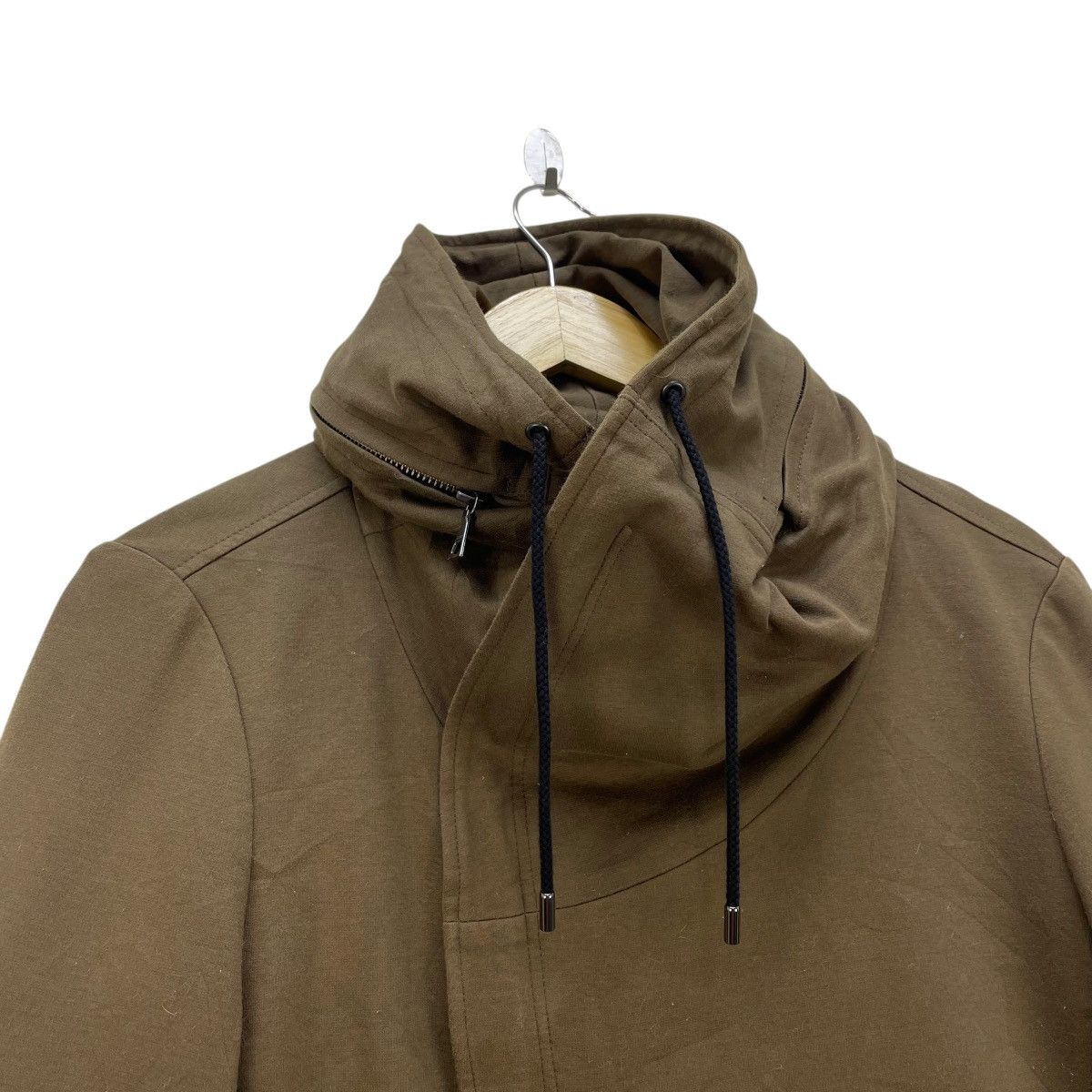 Katharine Hamnett London 💥Katharine Hamnett London Asymmetrical Zip Ninja Style Size US M / EU 48-50 / 2 - 3 Thumbnail