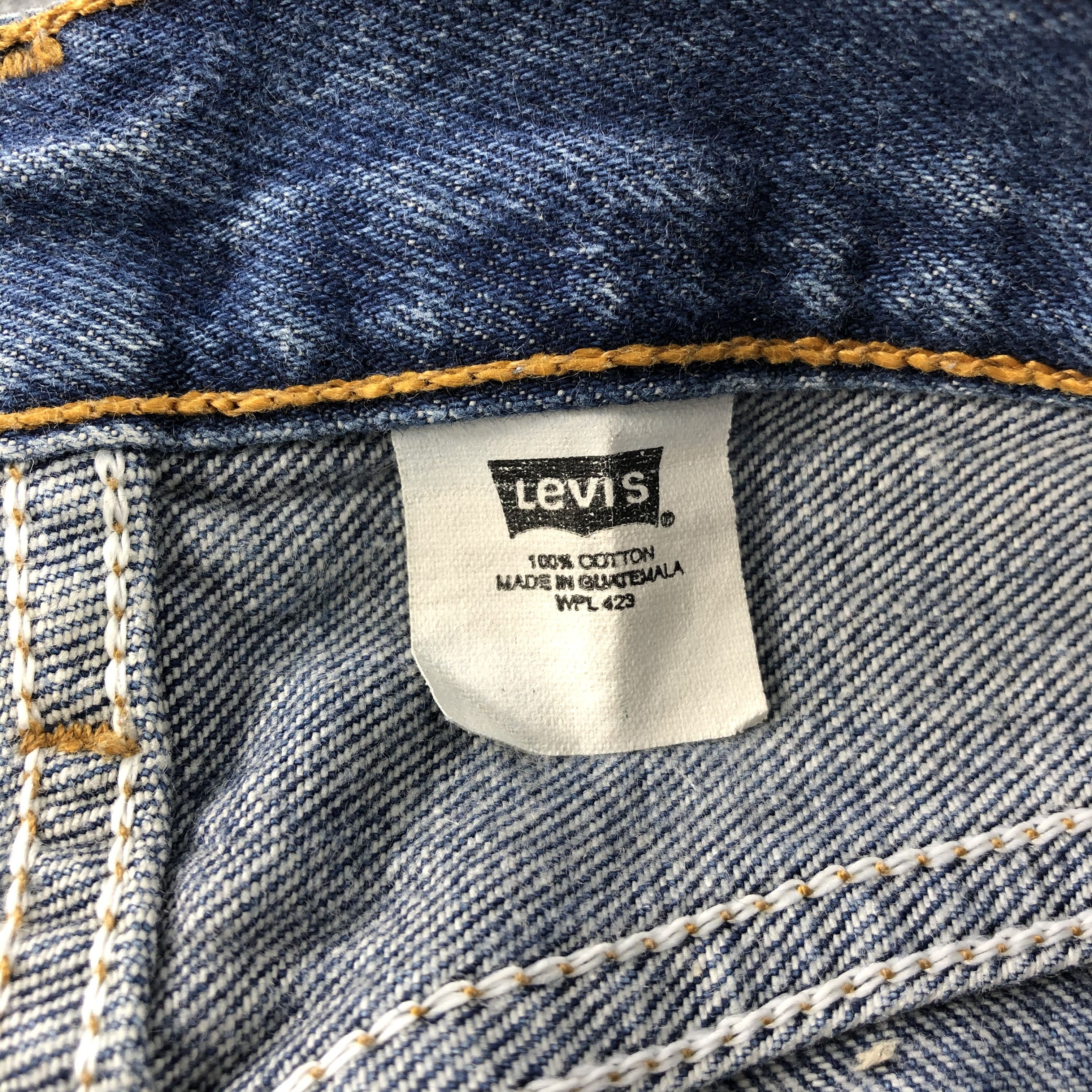 Levi's Vintage Levis Jeans Distress 90s Light Wash 501 Jeans-JM837 Size US 29 - 10 Thumbnail