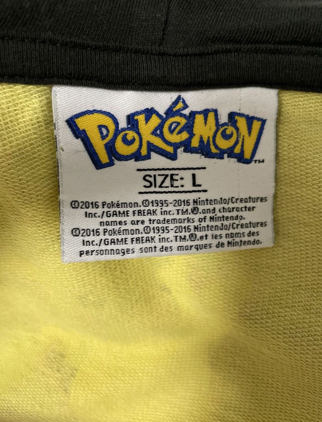 Japanese Brand Pokemon Vintage Zip Up Hoodie Large Size US L / EU 52-54 / 3 - 5 Thumbnail