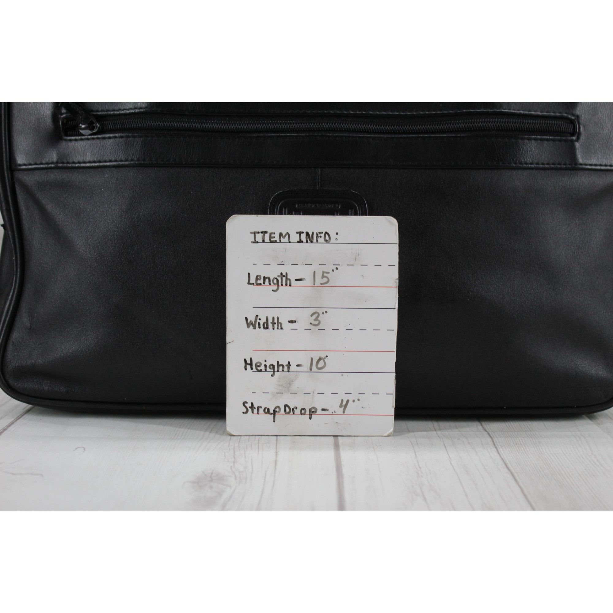 Leather × Other Tech Organizer Handcrafted Computer Briefcase Laptop Size ONE SIZE - 11 Thumbnail