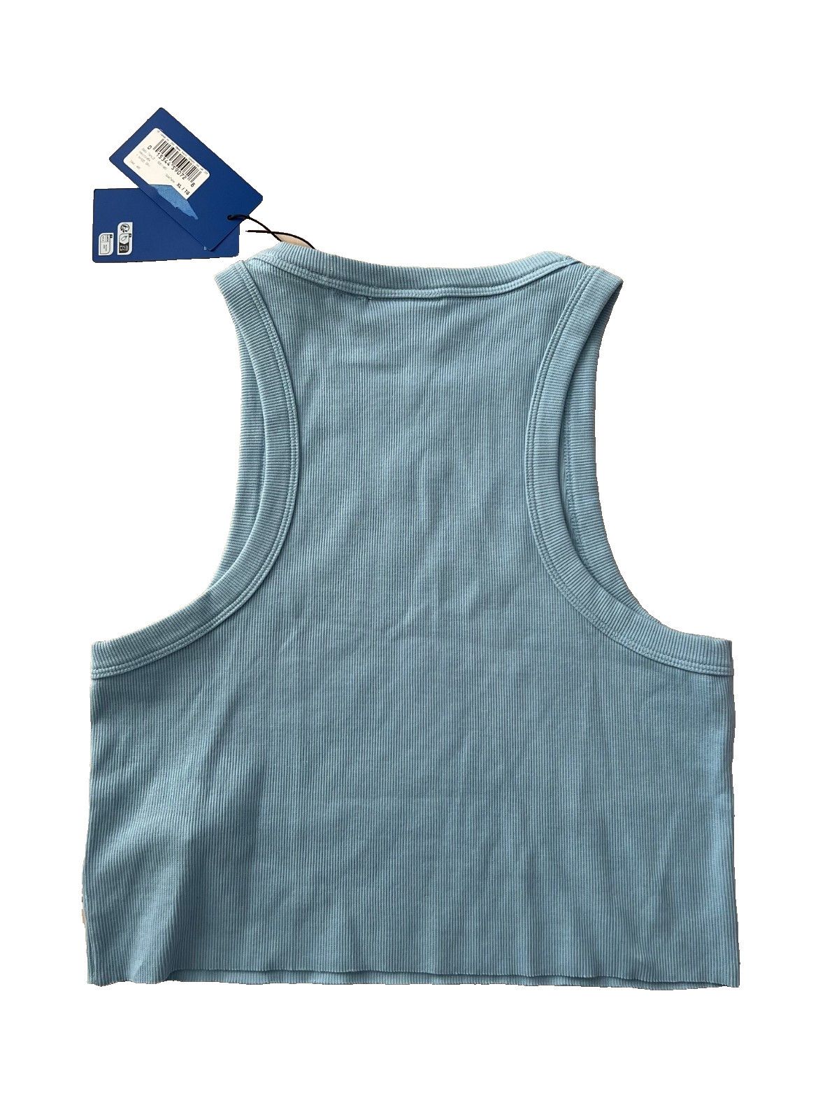 Hugo Hugo by Hugo Boss Rib Crop Tank Baby Blue ( XL ) Size XL / US 12-14 / IT 48-50 - 5 Thumbnail