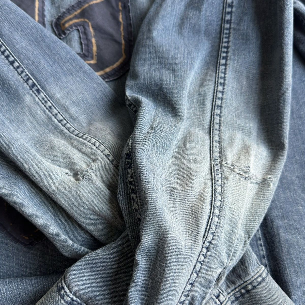 G-Star Vintage G-Star Raw Denim Big Logo Western Snap Button Shirt Size US XL / EU 56 / 4 - 16 Thumbnail