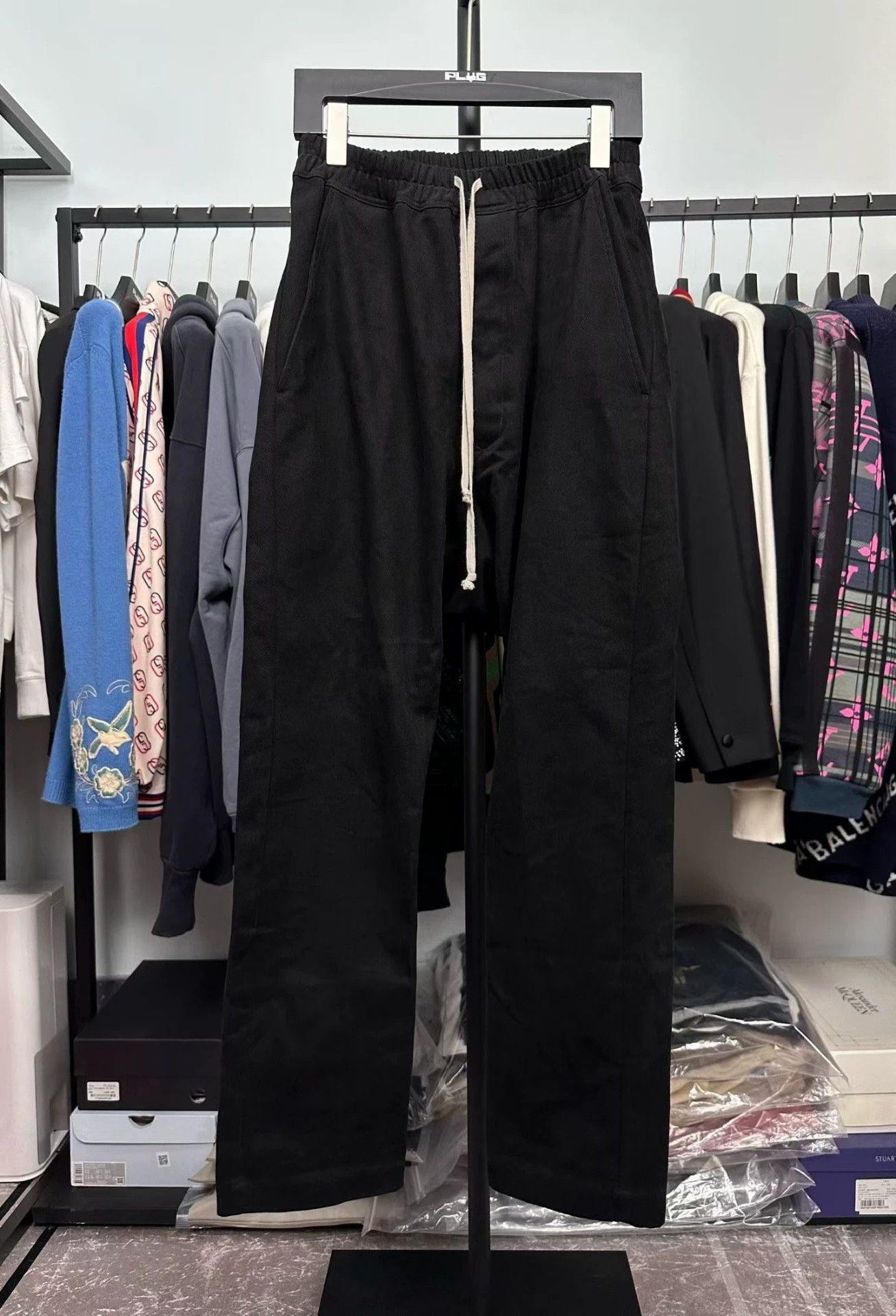 Rick Owens Rick Owens Ro 22FW New Drop Crotch Drawstring Pants Size US 30 / EU 46 - 1 Thumbnail