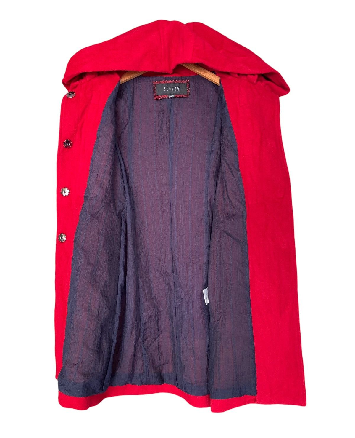 Japanese Brand ATSURO TAYAMA Duffel Coat Hoodie Size US S / EU 44-46 / 1 - 13 Thumbnail