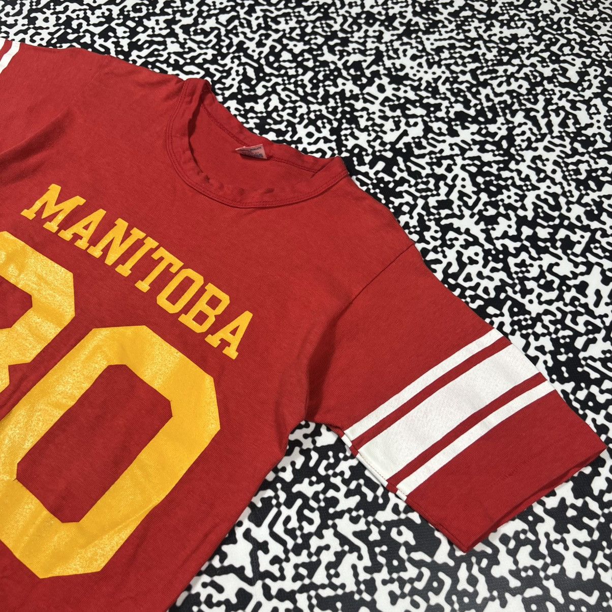 Champion Vintage 80s Champion Manitoba Canada Retro College Jersey Size US M / EU 48-50 / 2 - 9 Thumbnail