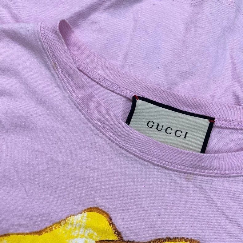 Gucci Gucci Pink Love Frog Short Sleeve 2504-Nextarrow Size XS / US 0-2 / IT 36-38 - 6 Thumbnail