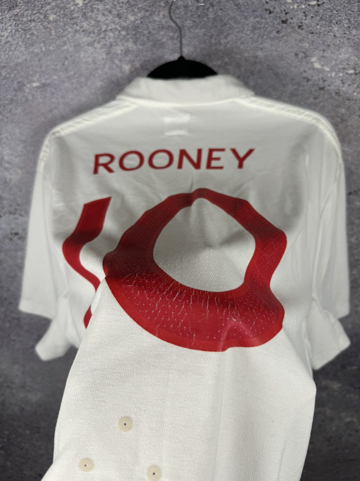 Umbro × Vintage ROONEY Vintage England National Team 2010 Umbro Jersey XL sz Size US XL / EU 56 / 4 - 12 Thumbnail