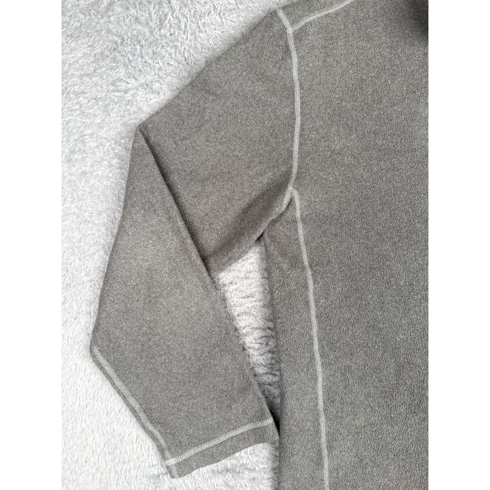 The North Face The North Face Pullover Mens M Gray Fleece Quarter Zip Hiking Outdoor Shirt Size US M / EU 48-50 / 2 - 3 Thumbnail