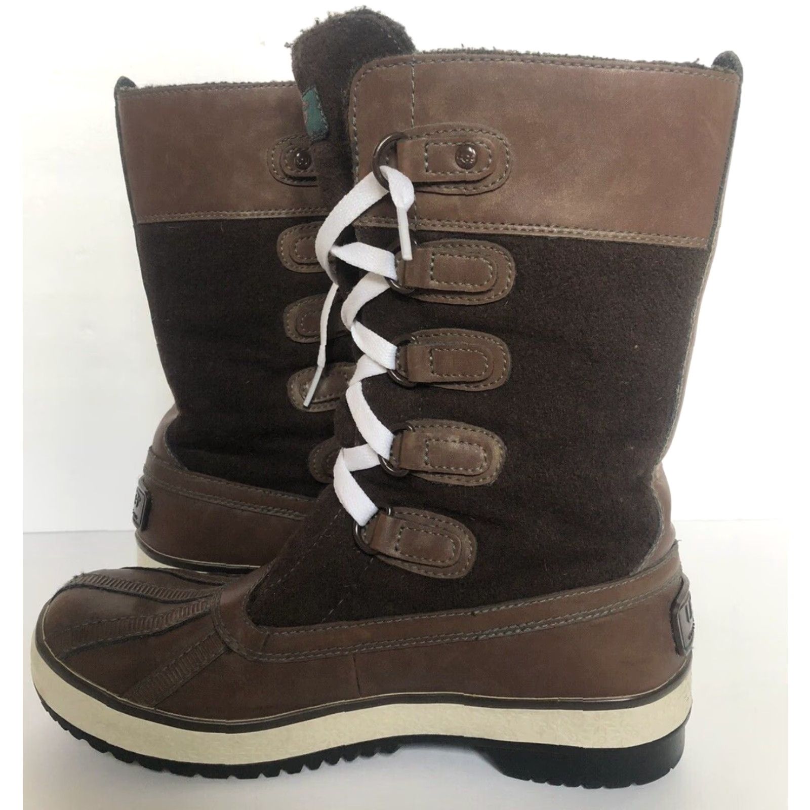Ugg UGG Boot Women Brown Waterproof Lace Up 6 Size US 6 / IT 36 - 4 Thumbnail
