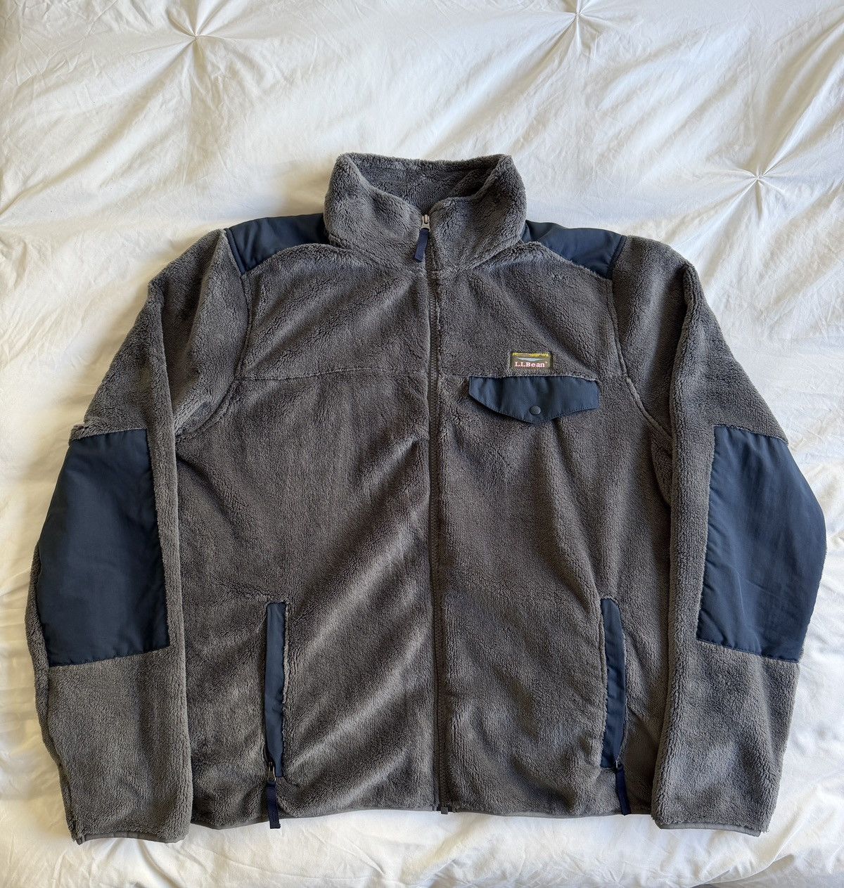 L.L. Bean LL Bean Hi Pile Fleece Zip Jacket Size US L / EU 52-54 / 3 - 1 Thumbnail