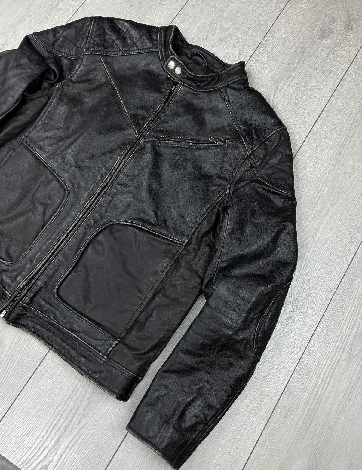 Other Leather Jacket Vintage Size S - M Dark Brown Size US M / EU 48-50 / 2 - 3 Thumbnail