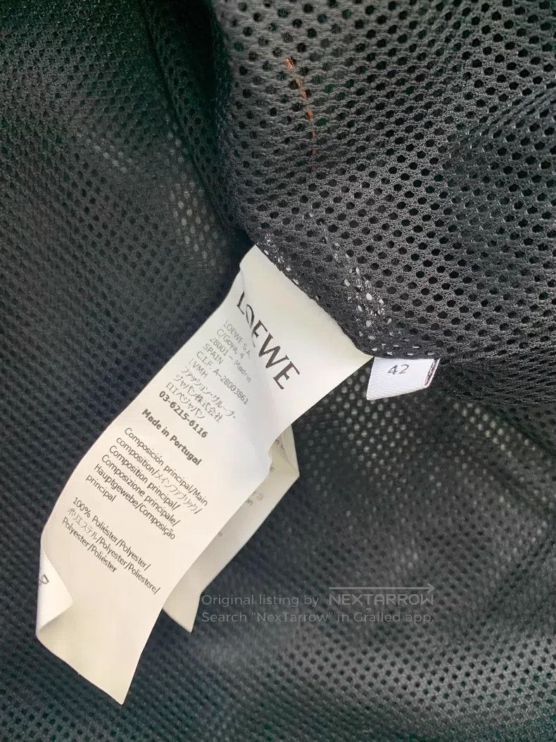 Loewe Loewe Logo Patch Long Sleeve Jacket Black Size M / US 6-8 / IT 42-44 - 3 Thumbnail